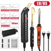 Plastic Welder Repair Hot Stapler Car Bumper Repair Tool Kit With Soldering Iron& Storage Bag For Car Bumper Kayaks Crack Repair 1