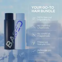 Shampooing Nettoyant Homme Hydratant & Réparateur, Après-Shampooing, Spray Coiffant au Sel Marin Longue Durée, Poudre Coiffante pour un Look Parfait 5