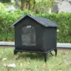 All-Season Waterproof Cat House with Ice Packs & Heating Bags, Foldable Shelter for Indoor & Outdoor Use, Available in 3 Sizes 3