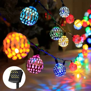 Moroccan Solar String Lights 1