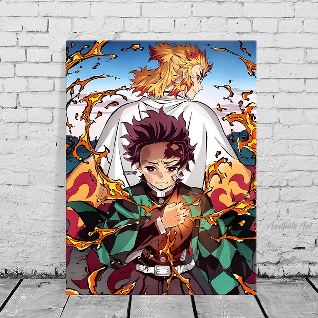 Kyojuro Rengoku Poster - Poster - AliExpress