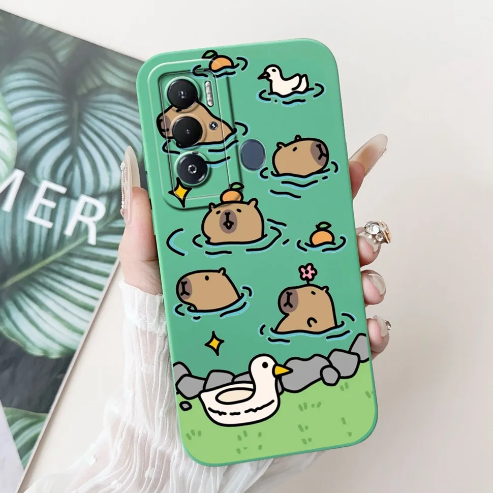 Cute Cosmonaut Cartoon Silicone Soft Cover Case - Bumper Protection
