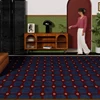 Living Room Carpet Red Rug Bedroom Bedside Soft Comfortable Foot Mat Large Area Non-slip Floor Mats Christmas Decoration Rugs 3
