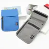Travel Document Holder RFID Blocking Neck Pouch Card Holder Pickpocket Proof Bag With Adjustable Neck Strap For Passport 2