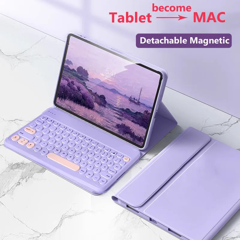 Xiaoxin Pad Pro GT 専用 キーボード + Folio ケース Original Lenovo Xiaoxin Pad Pro 12.7 Folio Case Protective Case