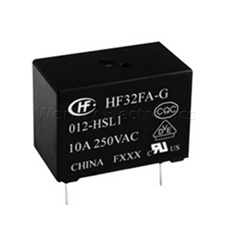 Free Shipping 10pcs/lot High Quality Control Relay Relay HF32FA-G-012-HSL1 12V  HF32FA-G-024-HL2  24V 10A 4PIN