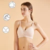 Pregnancy Seamless Nursing Bra Front Closure Comfortable Women's Push Up Breastfeeding Bra Maternity Underwear 1