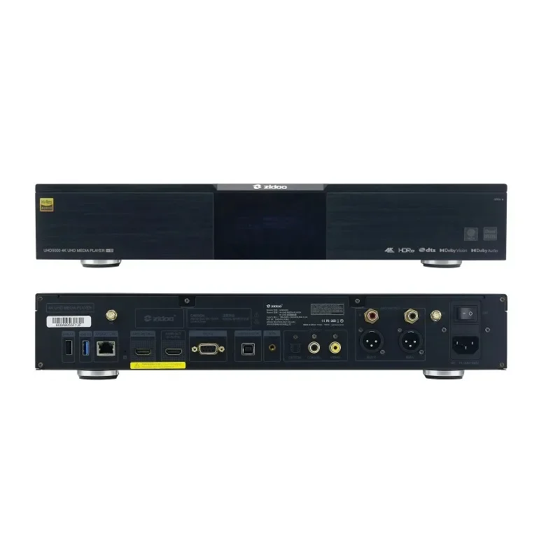 ZIDOO UHD5000 4K HDR 돌비 비전 4K HDR 울트라 HD HIFI 하드 디스크 플레이어 무손실 음악
