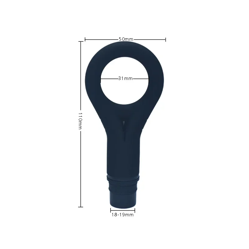 Men's vibrating masturbator electric masturbation ring training and relaxation device fascia gun adult head sex toy