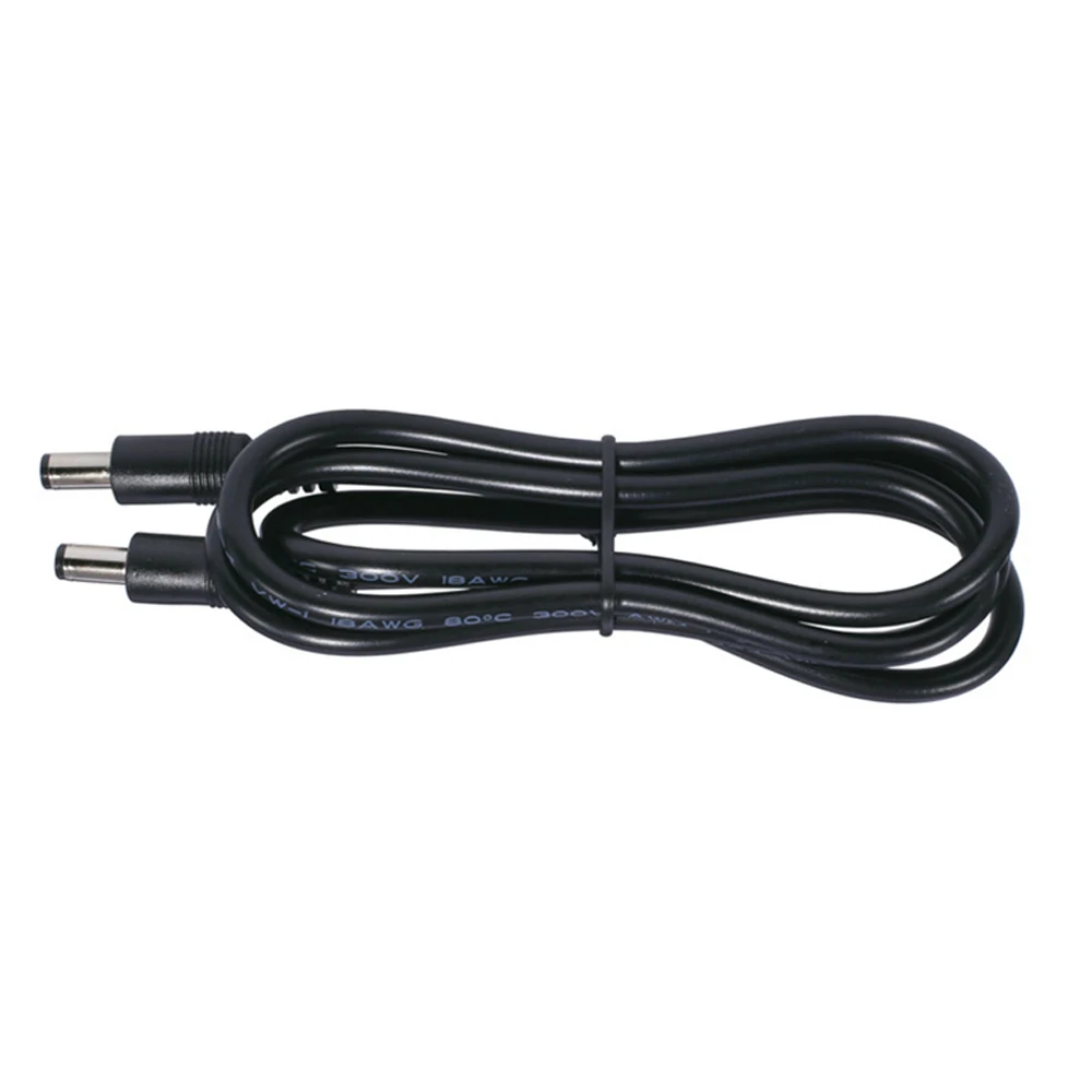 18AWG DC-Stromstecker 5,5 x 2,1 mm Stecker auf 5,5 x 2,1 mm Stecker CCTV-Adapter-Verbindungskabel 12V 10A Stromverlängerungskabel 0,5m/1m – Detail 6