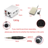 Strong 90+102 Jewelry Polishing Machine 35000 rpm Home Nail Micromotor Set Foot Care Tool 2