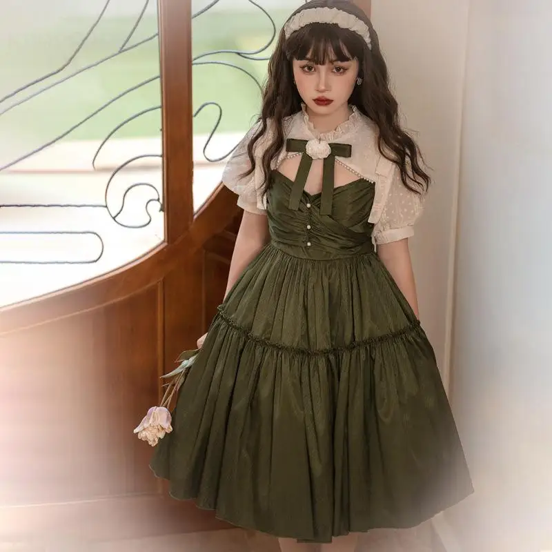 

Новый стиль платье лолиты горничная Сисси платье косплей сладкий классический милый стиль Лолита Необычные фартук горничной летнее праздничное платье