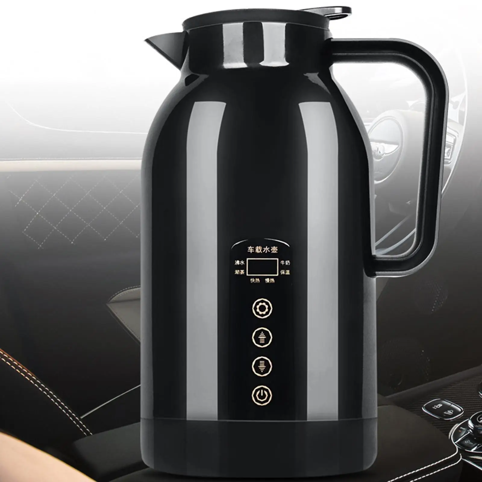 Chaleira Portátil do Carro Elétrico do Copo do Aquecimento Aquecedor de Água 12v 24v Aço Inoxidável