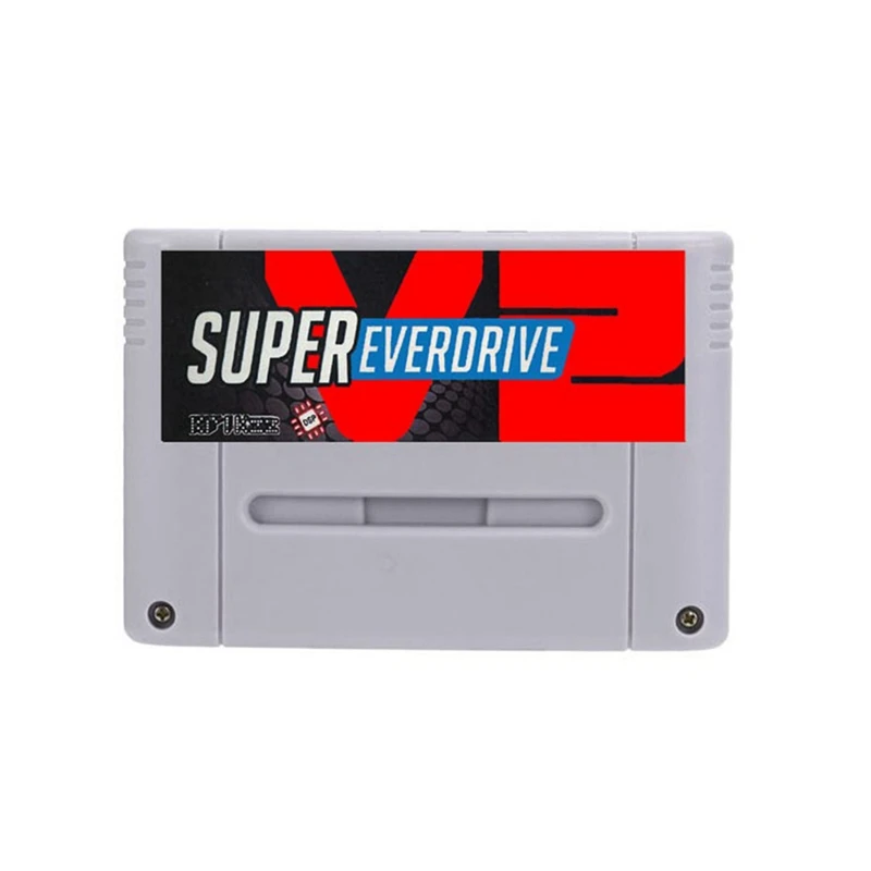 

Картридж для игровой консоли Super Everdrive V2 SFC DSP V2 Plus 3000 в 1, 16 бит, серый, 1 шт.