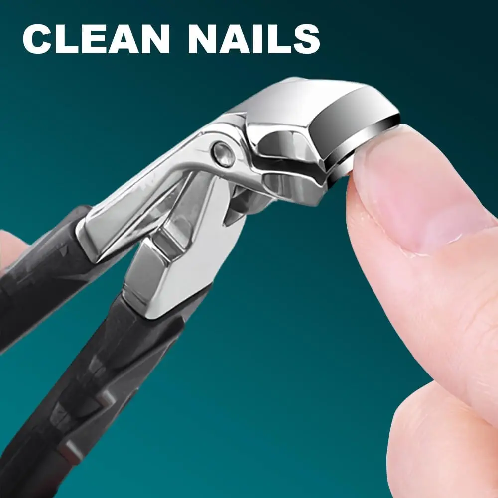 Nail Clippers for Seniors Long Handle Pro Toenail Clippers Senior Nail Clipper for Thick Nails Nail Cutter Trimmer Manicure Tool 5