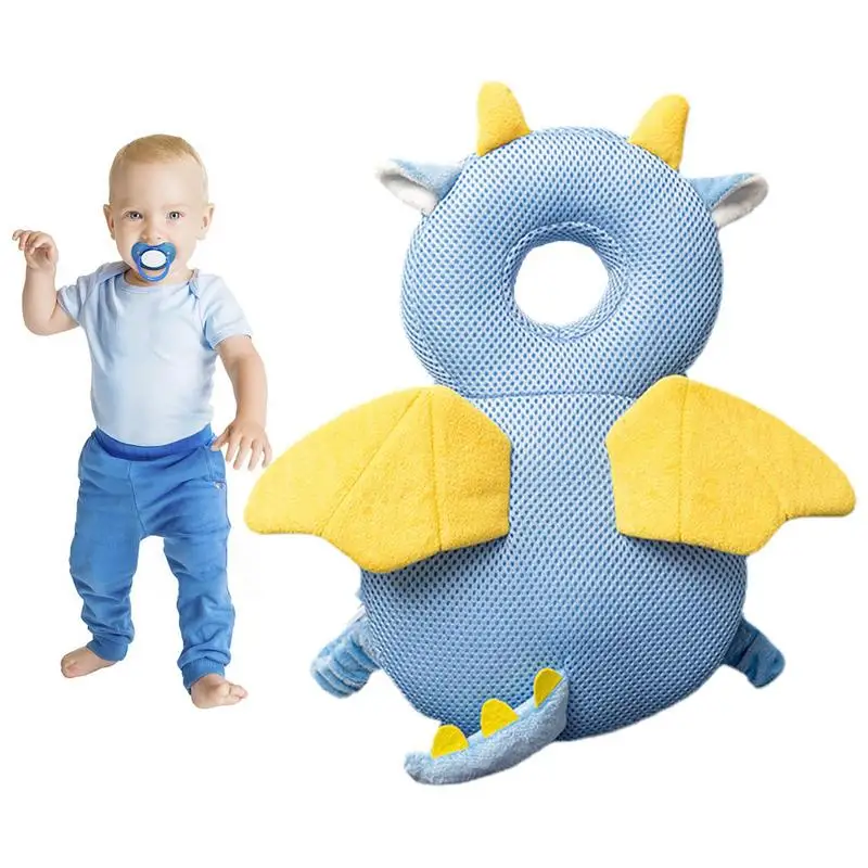 

Baby Safety Back Cushion Cartoon Back Cushion With Adjustable Straps Nursery Pillows Baby Products For Home Early Learning