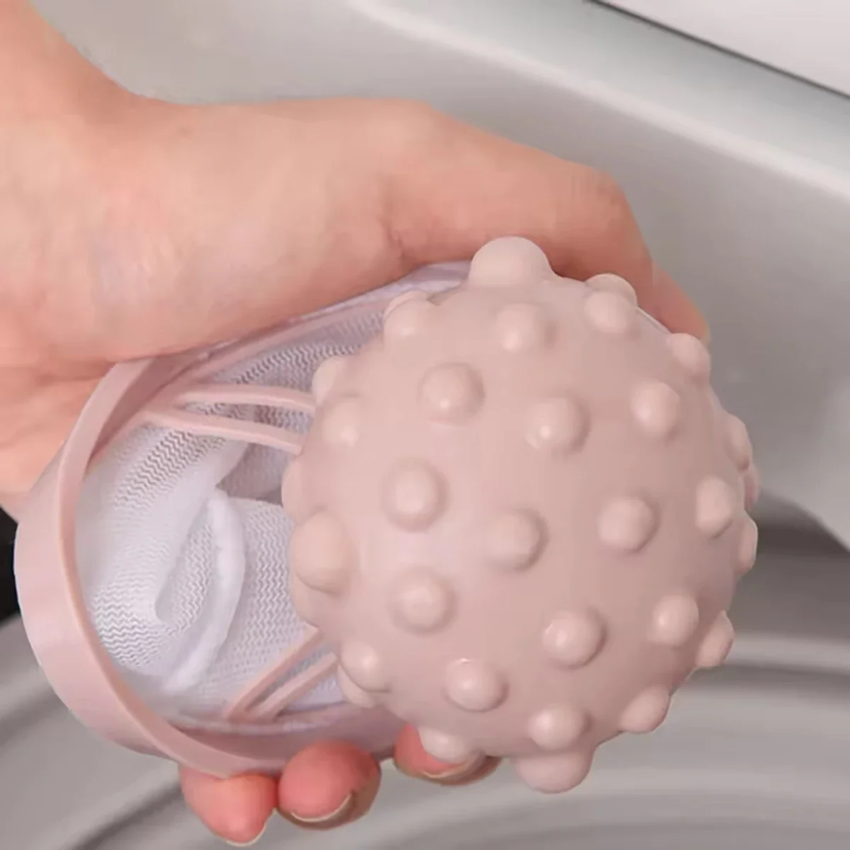 Washing Machine Filter Mesh Bag Reusable Pet Hair Catcher