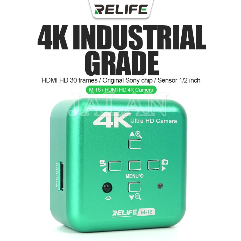

Relife M-16 HDMI HD 4K камера 4K промышленная Высококачественная электронная камера Выделенные и тринокулярные микроскопы