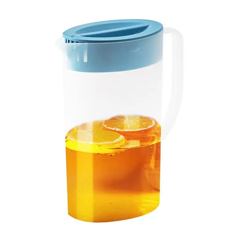

Pitchers For Drinks Household Large Cold Water Container Dispenser Home V Spout Drinks Container For Juice Milk Beverages Food