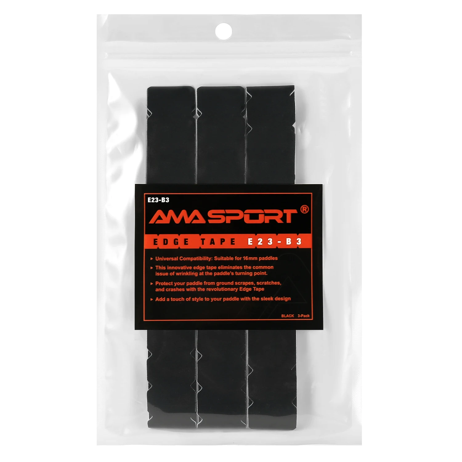 AMASPORT Pickleball Paddle Edge Protection Tape