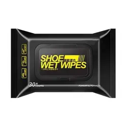 Disposable Shoe Cleaning Wipes - Portable Quick - Clean Wet Wipes (30pcs)