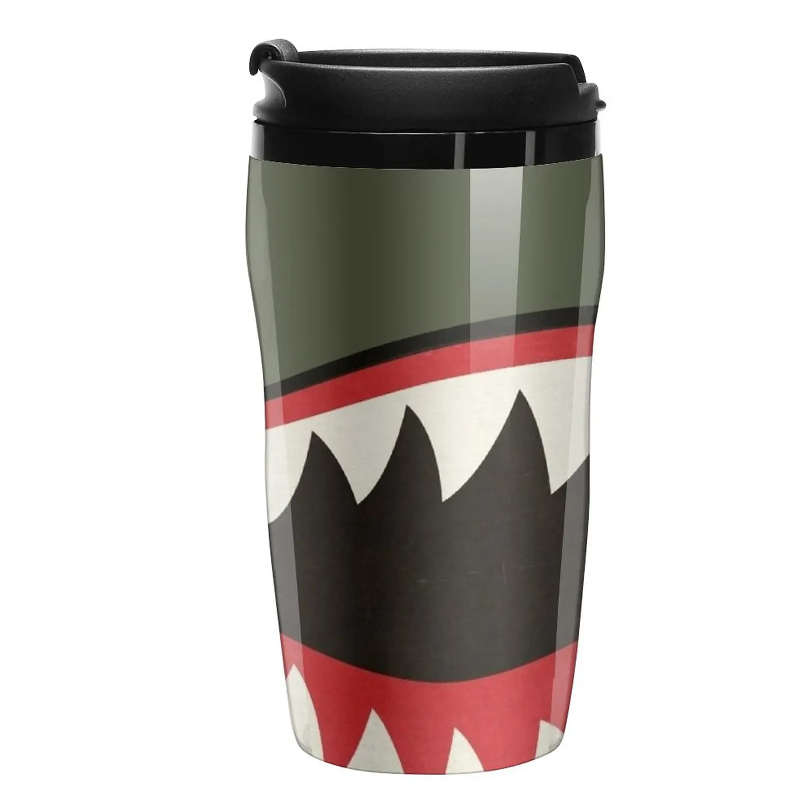 

New Flying Tigers Nose Art Travel Coffee Mug Coffee Cup Heat Preservation Coffee Cups Set Nespresso Cup Large Cups For Coffee
