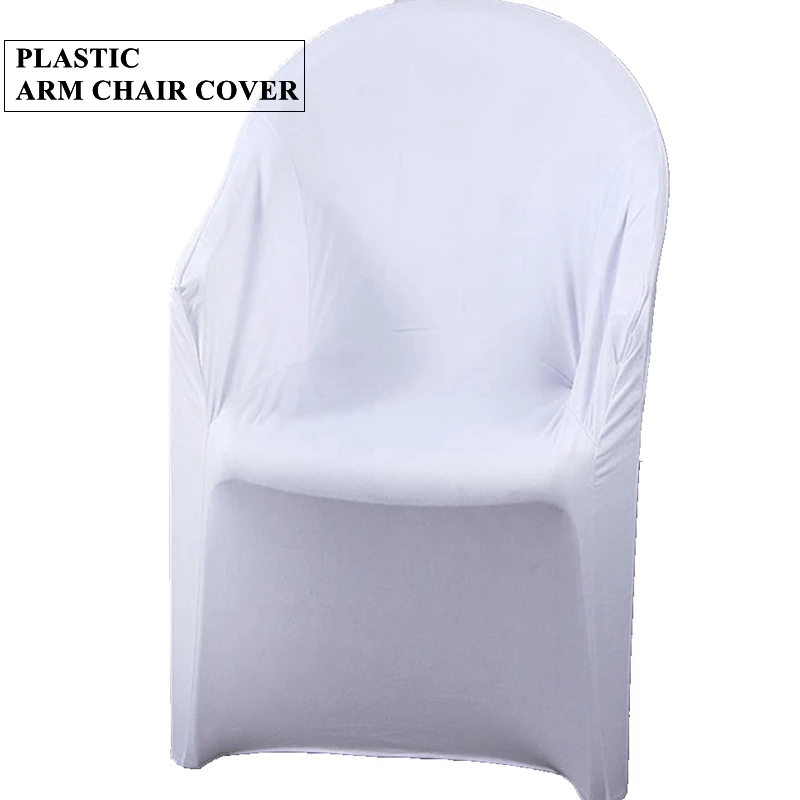 

Nice Looking Lycra Spandex Arm Chair Cover Wedding Chair Covers For Event Party Hotel Decoration