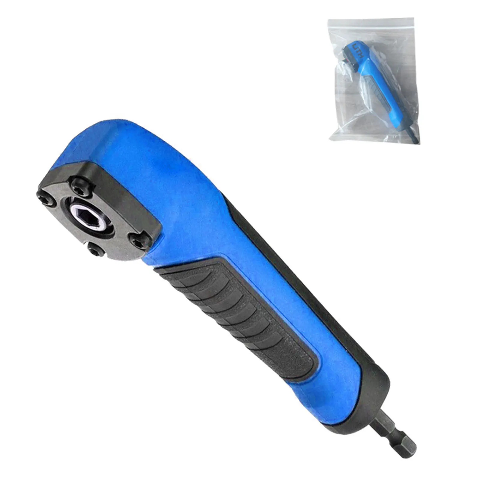 

Right Angle Attachment Electric Screwdriver Repair 90 Degree Corner Device Screwdriver Socket Adapter Drill Bit Corner Adapter