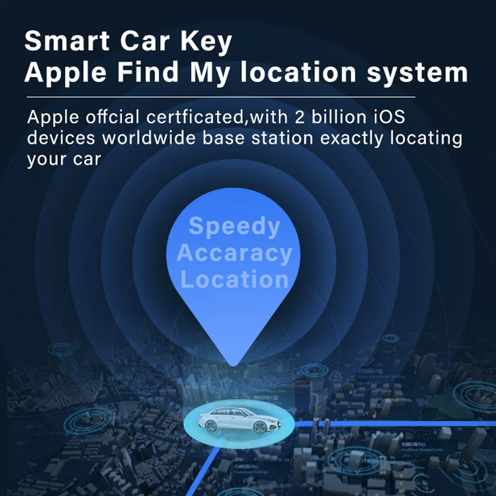Mini Car OBD GPS Locator For Apple Find My APP Quick Installation Smart Tracker Anti-lost Device Finder Global Position