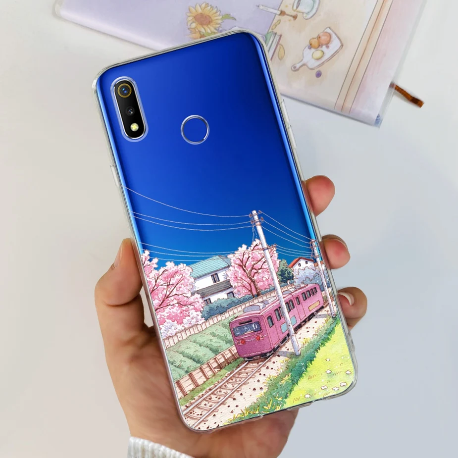 Luxury Art Painted Soft Silicone Phone Case - Elegant Protective Cover