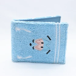 Chic Embroidered Anime Fashion Wallet with Designer ID Card Holder (SKY BLUE)