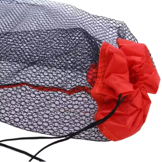 Collapsible Fishing Mesh Bag Thickening Live Fish Net w/Bundle Mouth For Fishing Net /Crayfish/Shrimp/Smelt/Eels Traps fishing 5