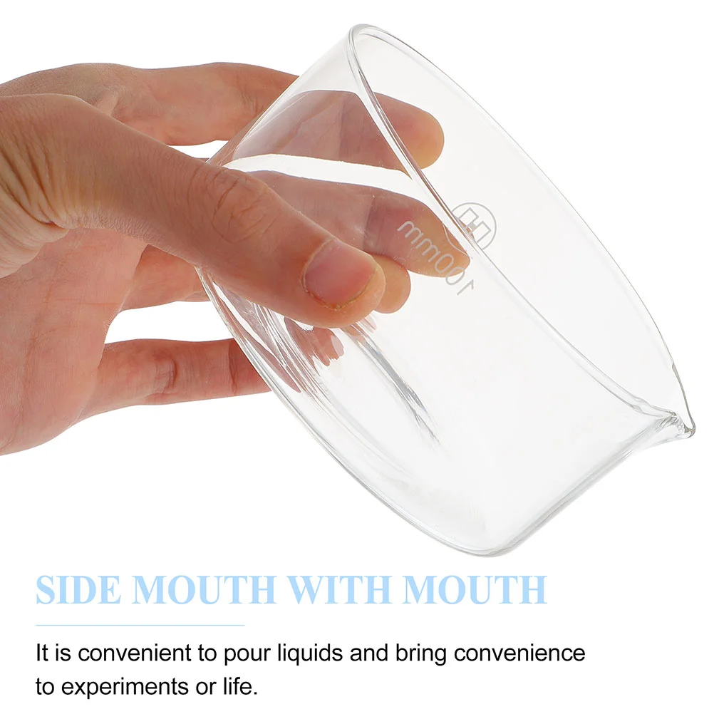 Round glass crystallization dish with spout evaporation tool laboratory supplies petri dishes 90Mm for educational