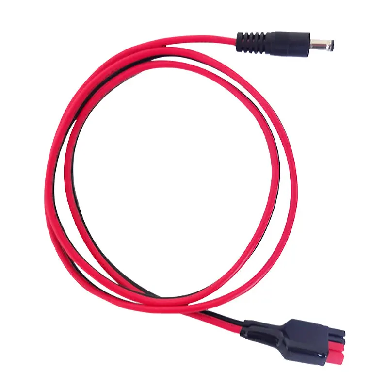 앤더슨-DC5521 커넥터, 에너지 저장 배터리 연결 케이블, 14AWG 배터리 전원 공급 장치, 1m 케이블, 45A 앤더슨-DC5MM