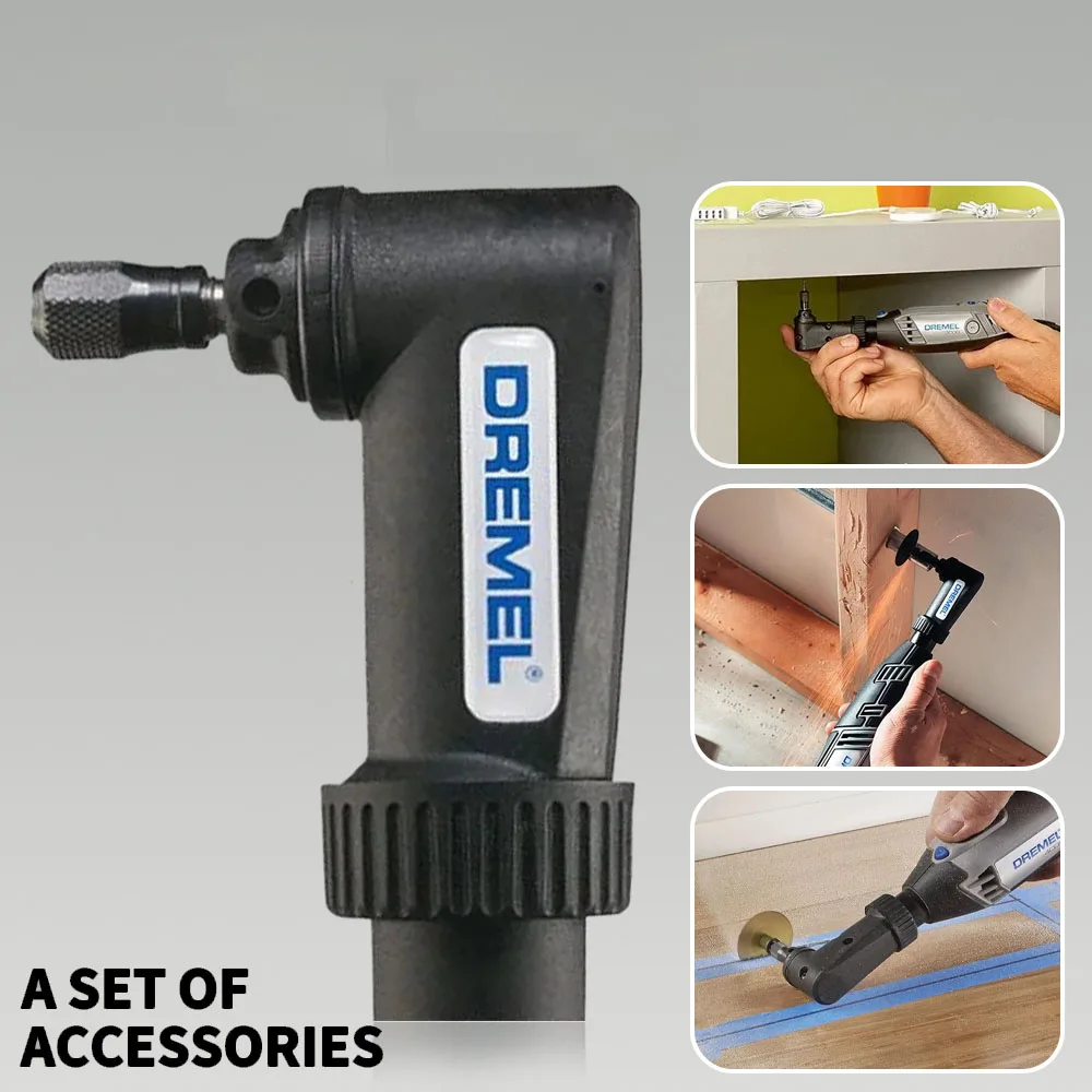 Dremel 565 Mehrzweck-Schneidset – Mit Führung & Bits Für Trockenbau, Holz, Kunststoff (bis 3/4 Zoll Tiefe)
