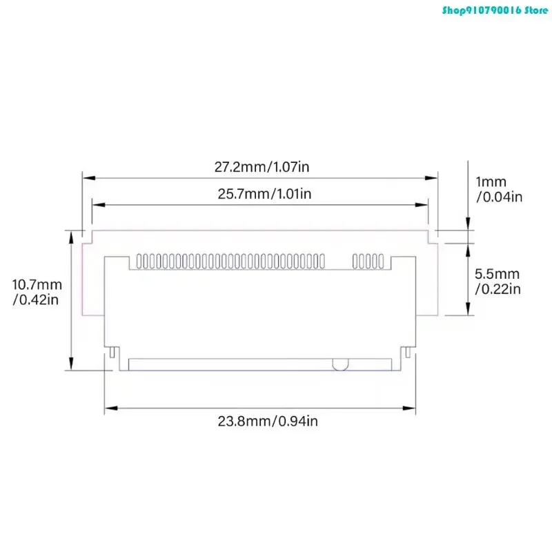 Z9 지원 PCIe4.0 고속 어댑터용 76HD Express Type B 컨버터