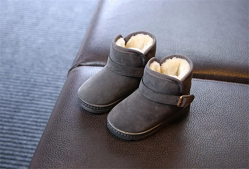Mode Kinder Casual Schuhe Mädchen Jungen Baumwolle Schnee Stiefel Warme Kinder Stiefel Junge Winter Baumwolle Schuhe Turnschuhe فкики – Detail 19