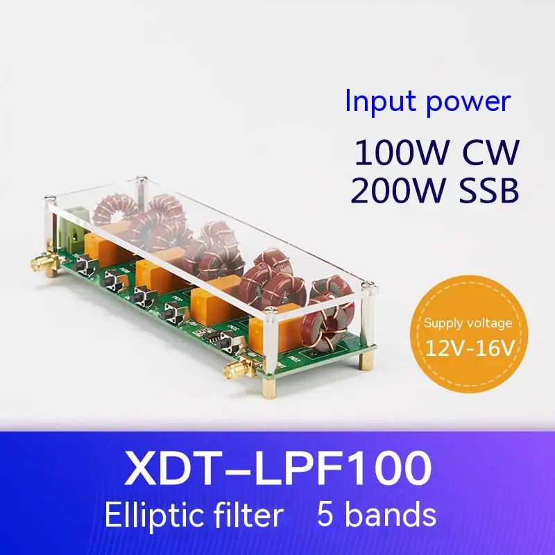 Filtre Passe-bas Bencher YA-1 Pour Radio Amateur - HF 1,8-30 MHz - 1,5 KW - Neuf (ouvert)