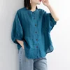 Summer Loose T-Shirts Woman Clothes Cotton Linen Tshirt Ladies Blusas Casual Tops Tee Camiseta Mujer Half Sleeve T Shirt Women