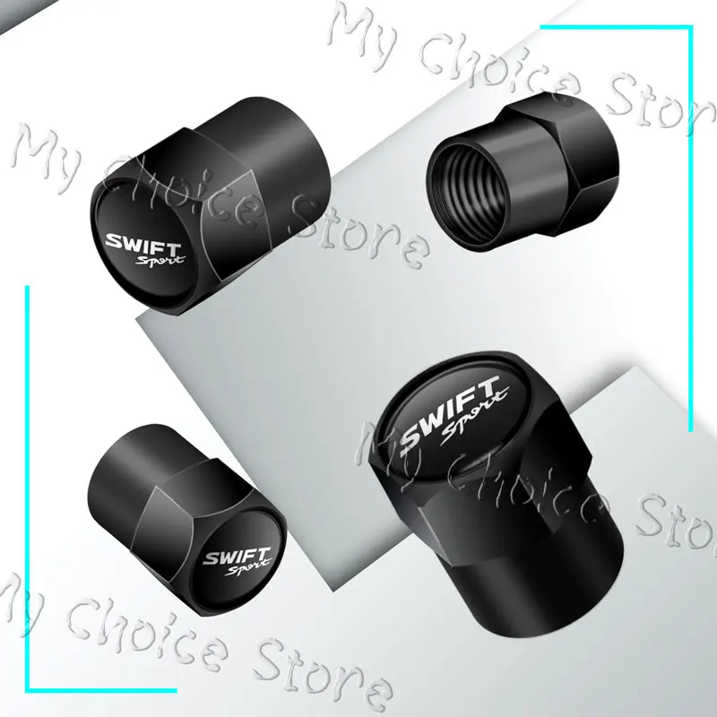Set Da 5 Tappi Valvola Antifurto Auto Con Chiave Portachiavi – Universali Per VW, Audi, BMW – Lega Di Zinco