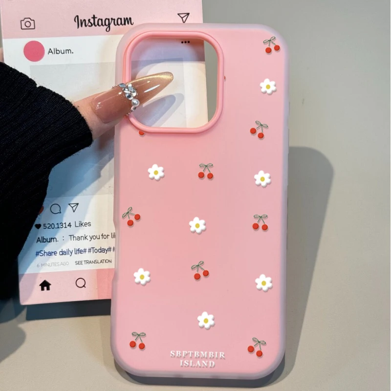 Candy Color Flowers Phone Case Cover