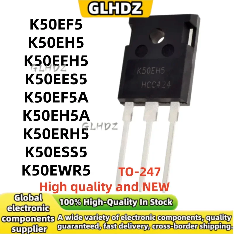 High-Quality 5-Piece TO-247 Semiconductor Set - Brand New, In Stock
