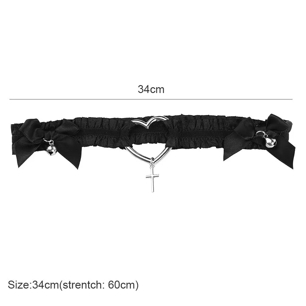 Fashion Harajuku Goth Punk Jk Sexy Heart Shape Leg Garter Female Suspenders