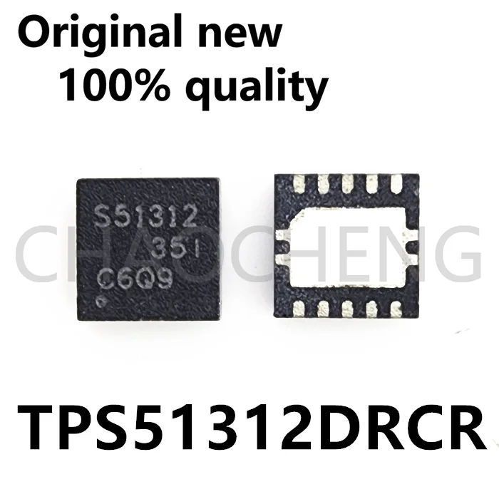 

(5-10 шт.) 100% Новый оригинальный TPS51312DRCR TPS51312 S51312 чипсет