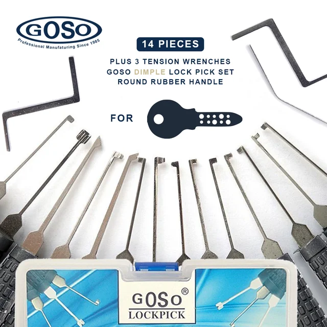 Goso lockpick set (15 parts)