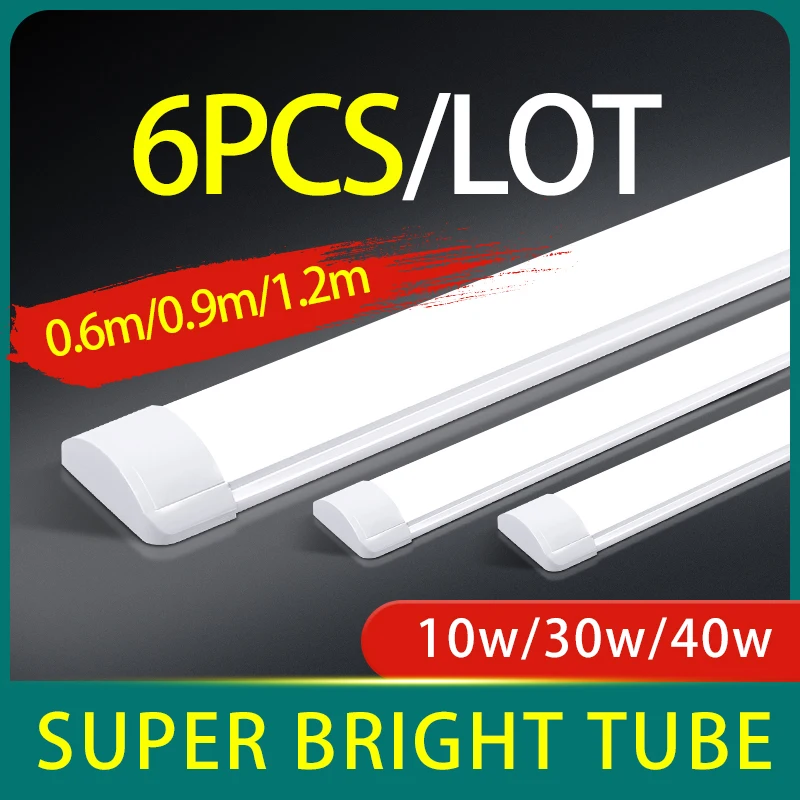 Led Tube Light AC220V Super Bright Led Bar Lamp 60/90/120CM Tube Lights Bar Kitchen Cabinet Lighting Bulb For Home Store Factory christmas magnets car lights refrigerator magnetic decals reflective holiday magnet santa kitchen snowman decor sticker fridge