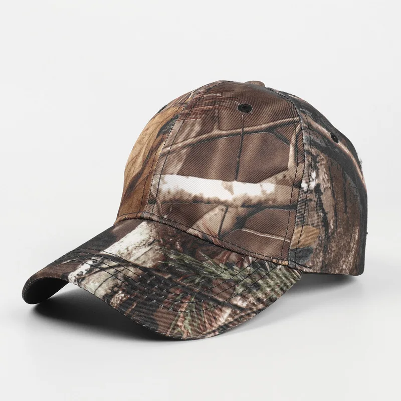 6 Colors Bionic Camouflage Hunting Fishing Hats Jungle Camo Photography Cap Summer Sunshade Adjusted Sizes Baseball Peaked Cap baseball cap,camouflage hat