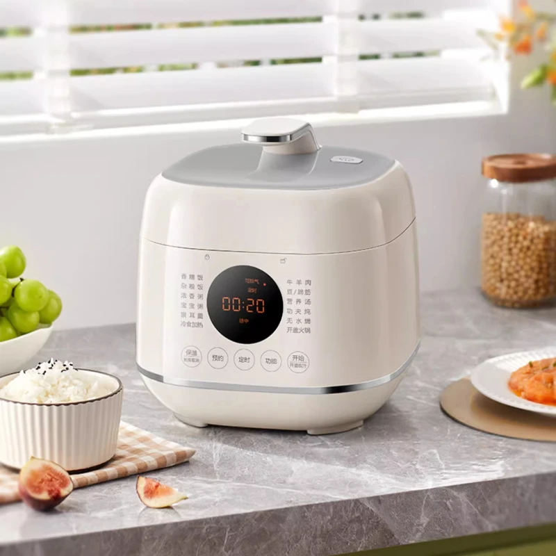 220V 2.5L Electric Pressure Cooker Mini Portable Rice Cooker Smart Home Kitchen Appliance Genuine
