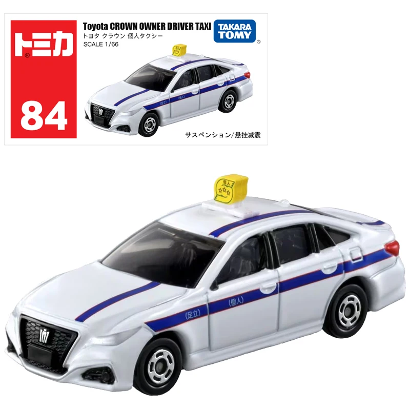 Takara Tomy Tomica No.84 Toyota Crown Private Taxi Car Alloy