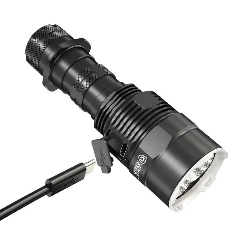 充電式自己防衛戦術懐中電灯,Nitecore-TM9Kプロの出力,5000mAh